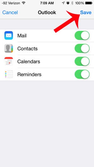 how to set up a hotmail email account on an iphone 5