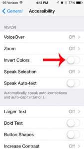 how to get rid of the crazy colors on your iPhone