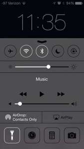 how to turn off the iphone 5 flashlight