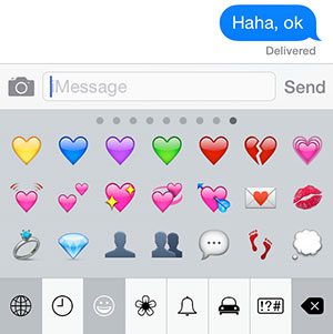 text message emojis