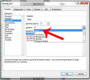 click the symbol menu, then click none
