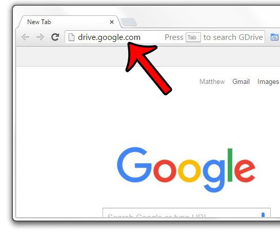 go to google drive in your browser