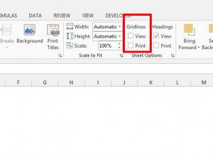 how to remove gridlines in excel 2013