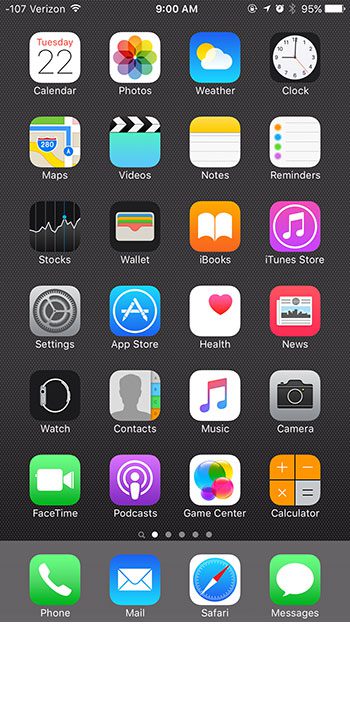 ios 9 default apps 1