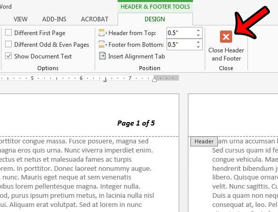 how to use page x of y numbering in word 2013
