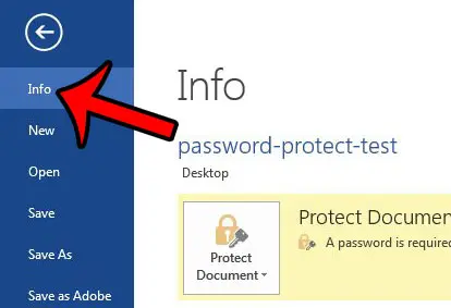 remove password protection from a word document