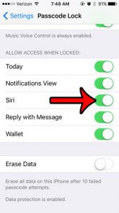 why doesn't siri work when iphone is locked