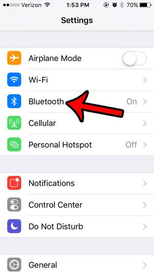 how to check an iphone bluetooth connection