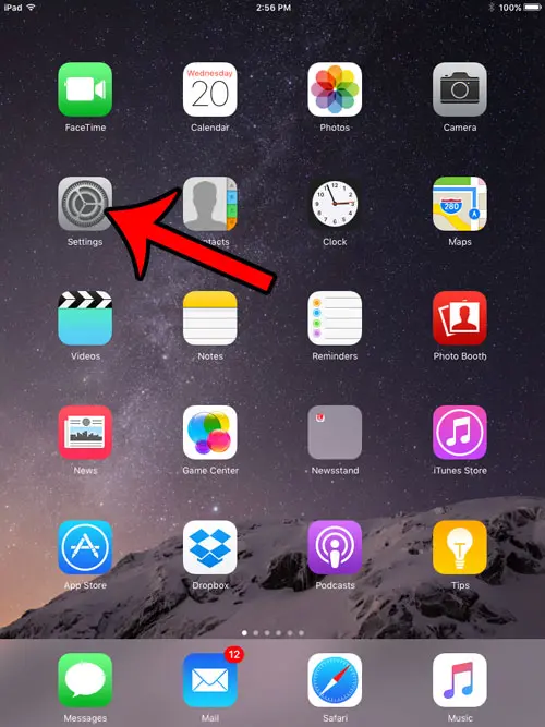 disable camera on ipad