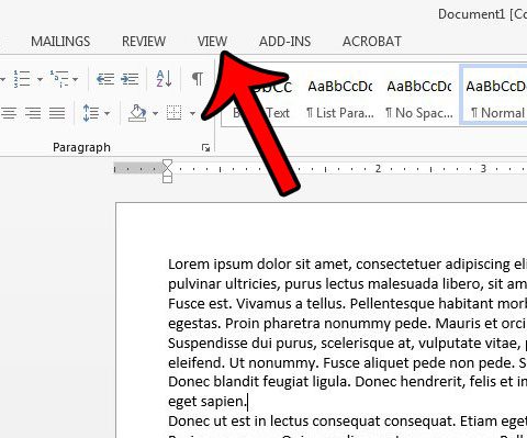 make word 2013 document bigger on screen