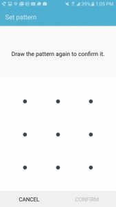 unlock galaxy on5 by drawing a pattern