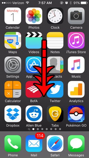 find installed app on iphone
