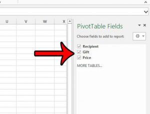 how to create a christmas list in excel