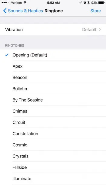 how to tell what the ringtone is on your iPhone 7