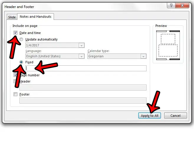 how to remove the date and time from the header in powerpoint 2013 handouts