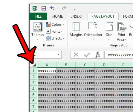 how to resize cells in excel 2013