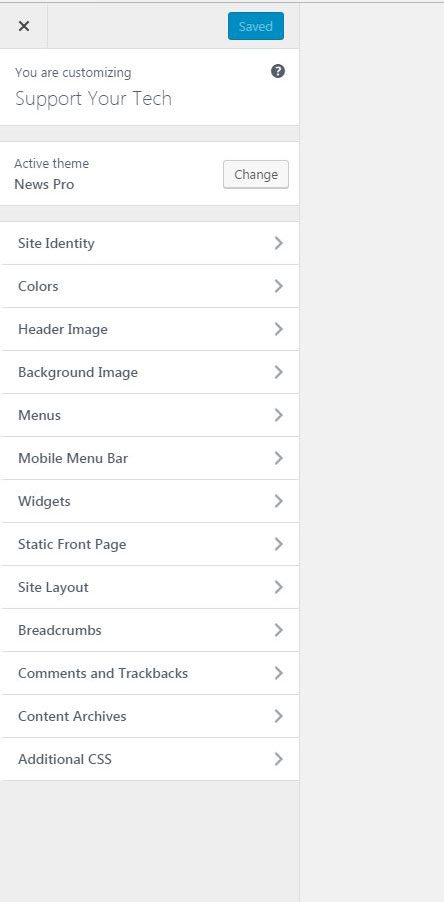 studiopress sites mobile menu bar