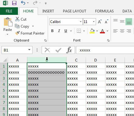 how to use autofit to enlarge a cell horizontally in excel 2013
