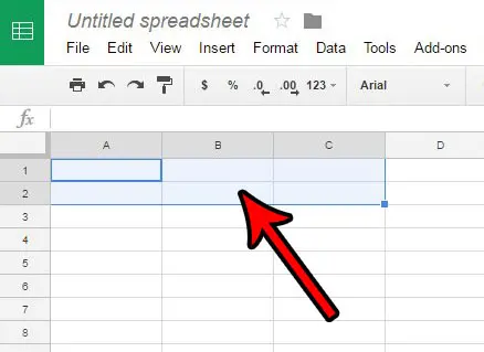 cell merging in google sheets