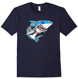 Shark T Shirts and T Rex T Shirts on Amazon
