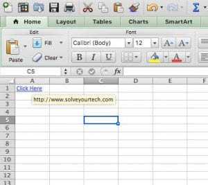 how to insert hyperlink excel 2011 for mac