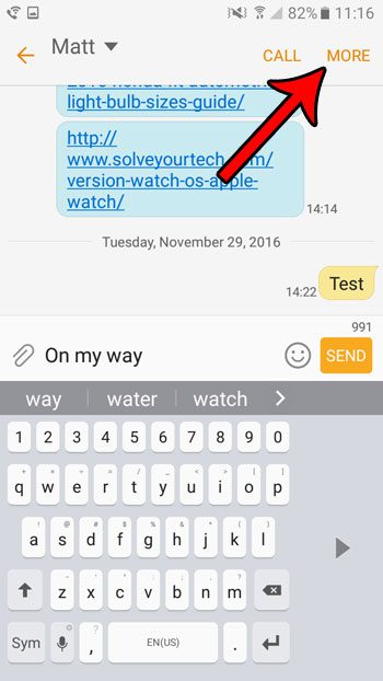 android marshmallow text message scheduling