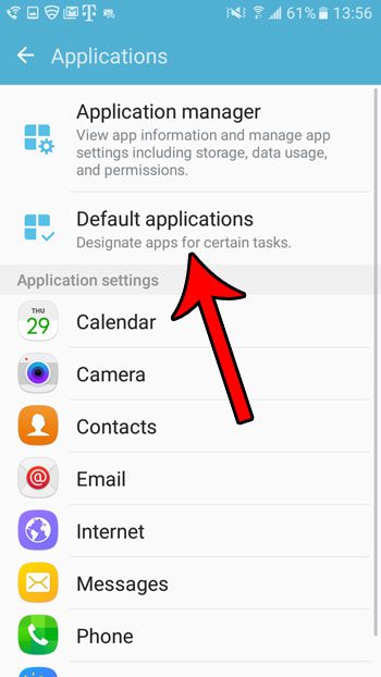 android marshmallow default applications