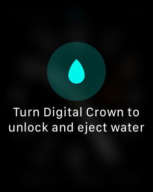 Apple watch raindrop icon 2025
