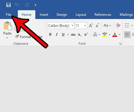 display developer tab in word 2016