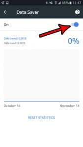 how enable chrome data saver marshmallow