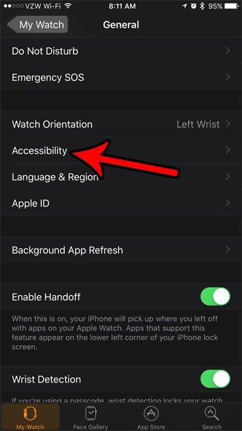 Unzoom apple deals watch