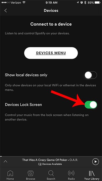 Как посмотреть текст песни в Spotify