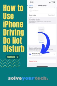 How to Use the iPhone Driving Do Not Disturb Feature