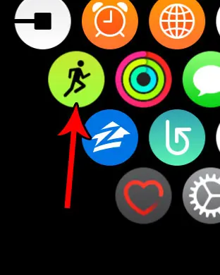 open apple watch workout app