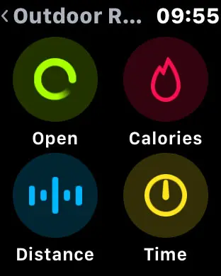 how set workout goal apple watch