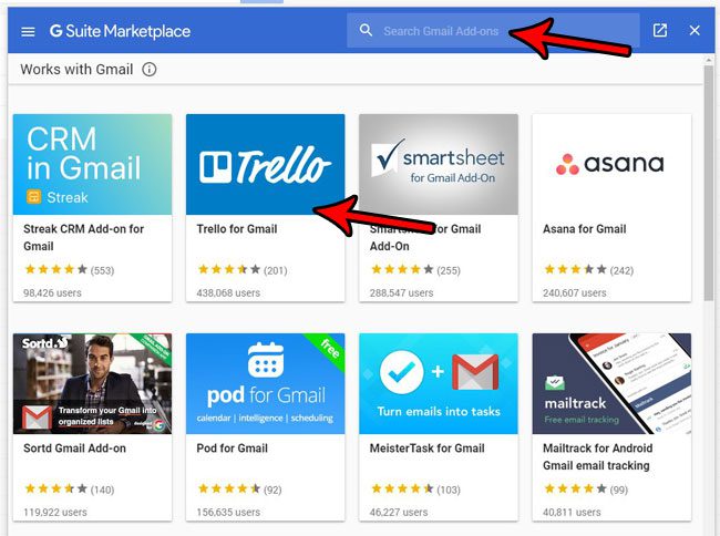 how to find and install gmail apps