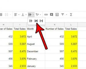 how enable text wrapping google sheets