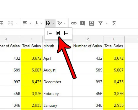 how enable text wrapping google sheets