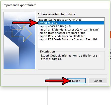 backup important emails outlook 2016