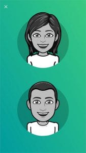 how to make a new bitmoji person on iphone