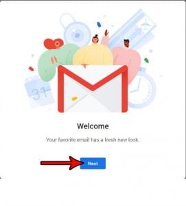 how to switch to the new gmail