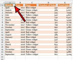 how to make a table in excel 2013