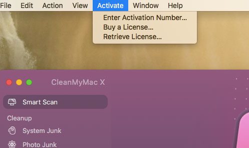 activate cleanmymac x