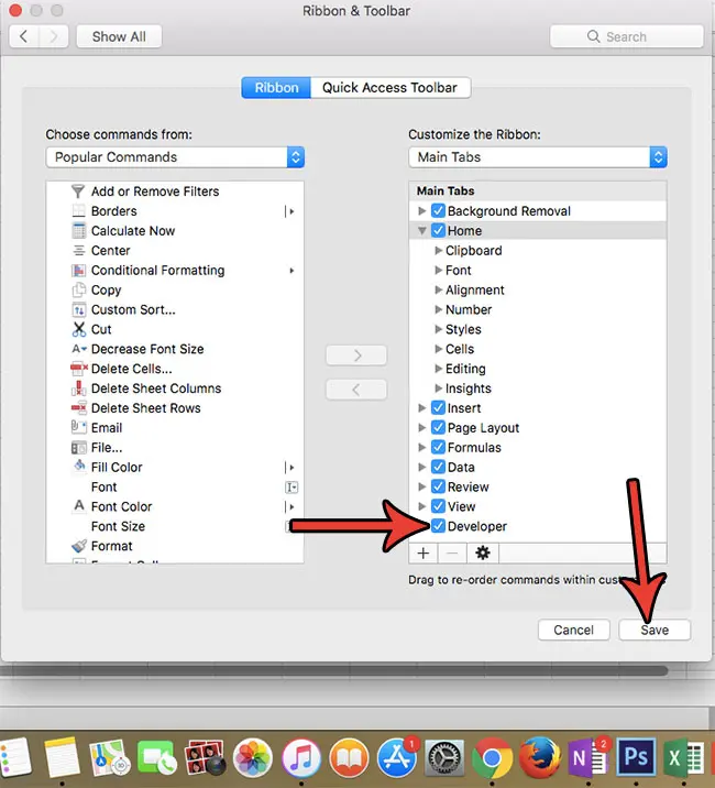 How To Enable The Developer Tab In Excel For Mac Solve Your Tech