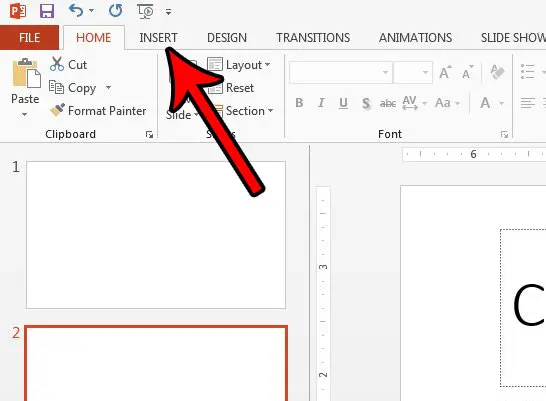 how add screenshot slide in powerpoint