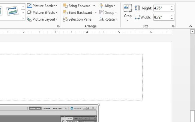 how to edit a Powerpoint screenshot