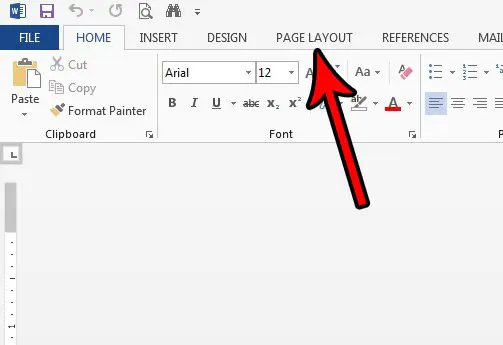 microsoft word landscape