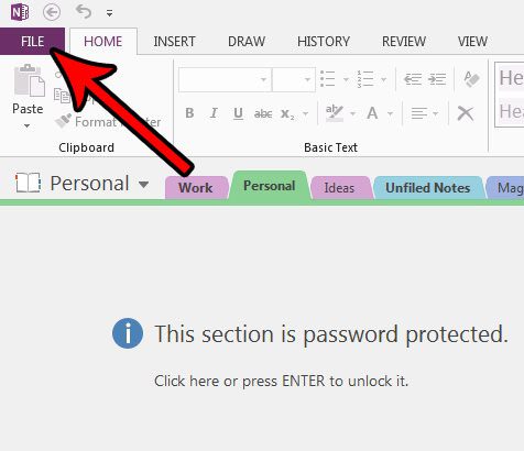 how to change the onenote 2013 default font