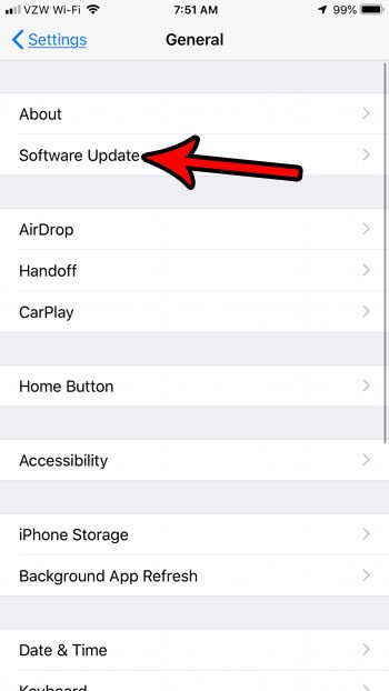 how to update iphone automatically