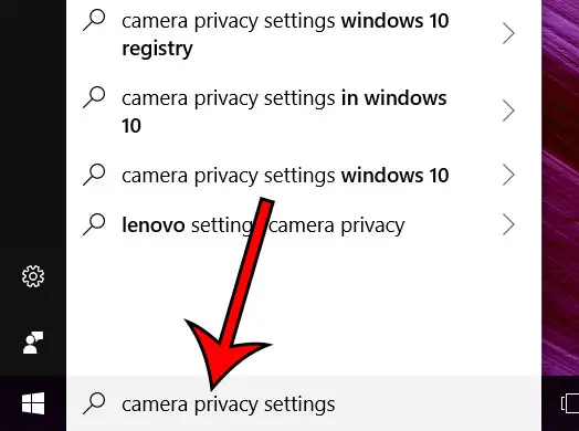 choose which apps can use webcam windows 10